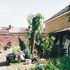 The potting shed doubled as a site hut