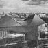 View of hyperbolic paraboloid roof and west administration block