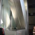 Facade mock-up stainless steel cladding of bracing element