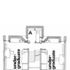 Plan showing pair of undergraduate rooms