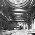 Interior of the Corn Exchange before work starts