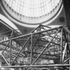 The steelwork of the theatre module
