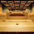 The 350 audience seats are split between either end of the hall, sandwiching the orchestra between them