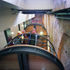 Underside view of staircase
