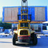 The modules being moved on site