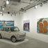 Art gallery interior, exhibition space