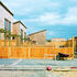 The use of untreated timber, cladding and fencing has created a visually striking environment