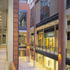 A new open air street was created through the middle of the existing building