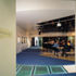 The Malet Street entrance foyer and café