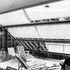 Upper gallery with blinds up to block direct sunlight
