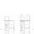 First floor plans before and after