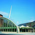 The new fluid link between the historical docklands and the leisure centre