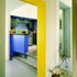 Diagonal view from hall to kitchen