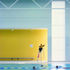 Bright colours in the swimming pool