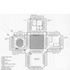 Second floor plan (entrance level)