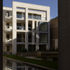 Water garden at the heart of the scheme