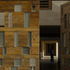 Hammal manufactured large bespoke entrance gates made from oak and cast glass