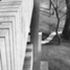 The concrete structure is an off-white colour