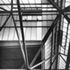 Looking up into the crossing of the museum building