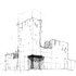 Early sketch of corner