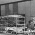 Creeping growth of external installations outside engineering building