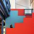 View of stair from cafe