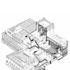 Isometric cut away at upper levels