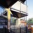 Balconies are large enough to accommodate a table and chairs