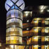 The street elevation offers a rewarding interplay between the light external structure and the terracotta panels