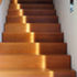 The staircase is an exercise in simplicity