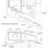 Part section, elevation of aisle and auditorium side wall