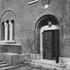 The entrance to the Sunday school