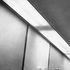 Detail of cove lighting, and silk-panelled wall, both adapted to the former Ambassador
