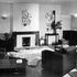 View of the living room towards the fireplace