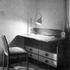 Built in bureau in the bedroom