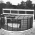Half open position of the revolving structure
