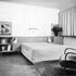 Typical bedroom interior of a flat