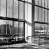 Looking out through the windows of the upper restuarant