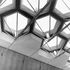 Detail of the conference hall roof