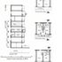 Typical section and plans of Wall