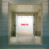 Entrance gallery with exhibition by Cy Twombly