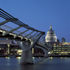 View of the bridge at night