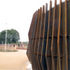 Side view towards kids play area