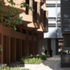 Buildings placed to shade walkways and communal spaces
