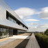 Glazing allows views of the exterior landscape