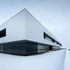 Building covered in snow