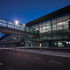 The exterior of the check in