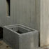 Purpose made washed concrete water butt