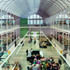 The function of the central bay has been clarified in order to reveal the fish-scale pattern of the marble mosaic floor