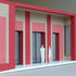 Front entrance model